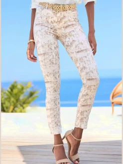 LASCANA Ceintures<Ceinture hanches découpes tendance et détails dorés