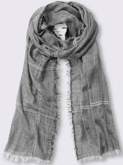 Echarpes & Foulard<Écharpe motif à carreaux