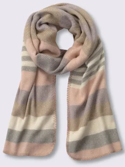 Echarpes & Foulard<Écharpe motif à rayures mode