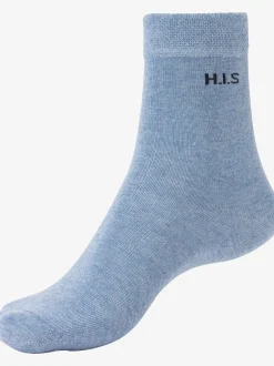 H.I.S Chaussettes<Chaussettes bords-côtes non irritants