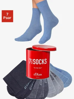 Bench. Chaussettes<Chaussettes emballage pratique : 7 paires de socquettes en boîte