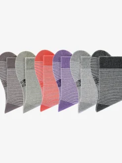 H.I.S Chaussettes<Chaussettes pour femme au design rayé tendance