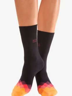H.I.S Chaussettes<Chaussettes socquettes avec pointe joliment colorée
