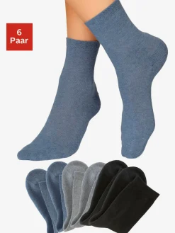 H.I.S Chaussettes<Chaussettes socquettes avec semelle éponge douce