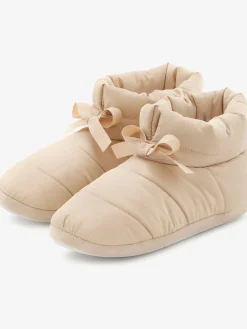 Vivance Pantoufles<Chaussons bottines moelleuses avec lien à nouer réglable