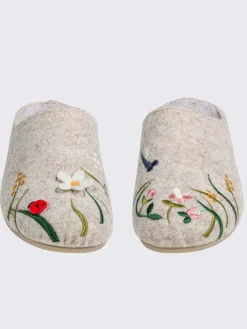 Pantoufles<Chaussons feutre doux