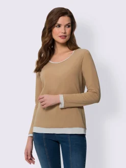 Best Connection T-Shirts<Chemise à manches longues 2 en 1 aspect 2 en 1