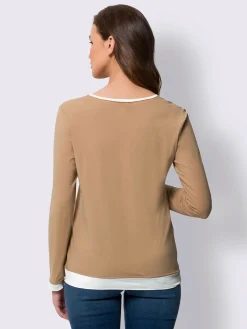 Best Connection T-Shirts<Chemise à manches longues 2 en 1 aspect 2 en 1