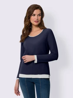 Best Connection T-Shirts<Chemise à manches longues 2 en 1 aspect 2 en 1