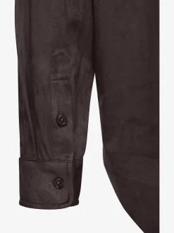 French Connection Chemisiers<Chemise à manches longues en synthétique velours