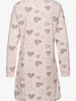 Vivance Dreams Chemises De Nuit<Chemise de nuit 2 robes légères avec imprimé cœurs