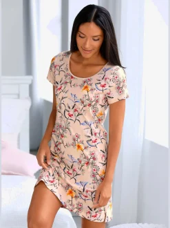 s.Oliver Chemises De Nuit<Chemise de nuit au design floral