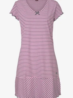 H.I.S Chemises De Nuit<Chemise de nuit coupe courte et rayures tendance