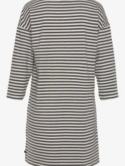 H.I.S Chemises De Nuit<Chemise de nuit courte à rayures en fils teintés