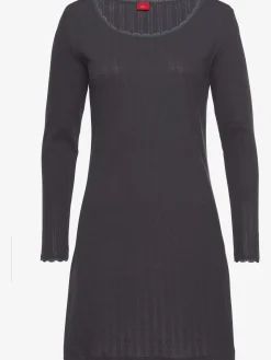 s.Oliver Chemises De Nuit<Chemise de nuit courte fantaisie en tricot ajouré