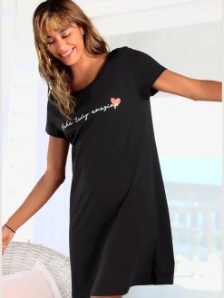 Vivance Dreams Chemises De Nuit<Chemise de nuit t-shirt de nuit ample