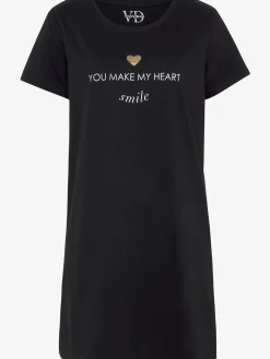 Vivance Dreams Chemises De Nuit<Chemise de nuit t-shirt de nuit avec imprimé devant