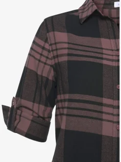 LASCANA Chemisiers<Chemisier à carreaux décontracté, col chemise