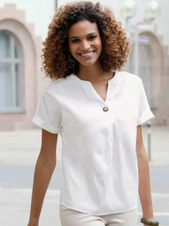 Collection L Chemisiers<Chemisier 55% coton