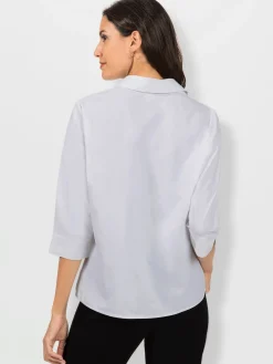 Chemisiers<Chemisier à enfiler 50% coton