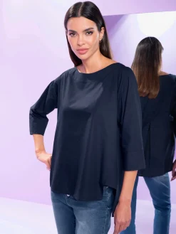 Rick Cardona Chemisiers<Chemisier à enfiler à encolure ronde