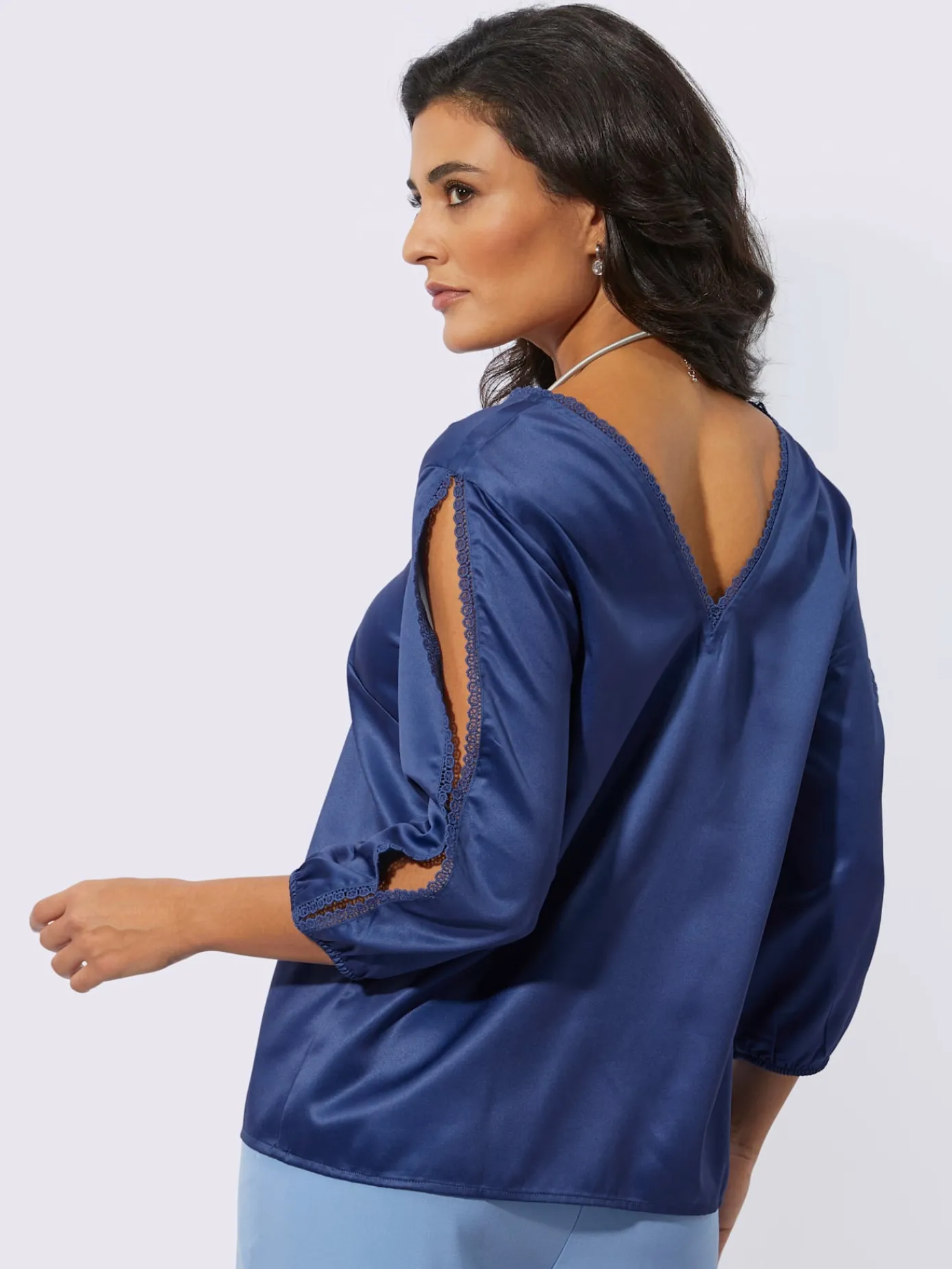 Creation L Chemisiers<Chemisier à enfiler en polyester recyclé