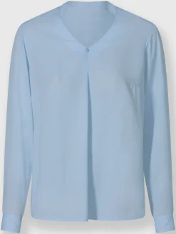 Rick Cardona Chemisiers<Chemisier à enfiler encolure décorative