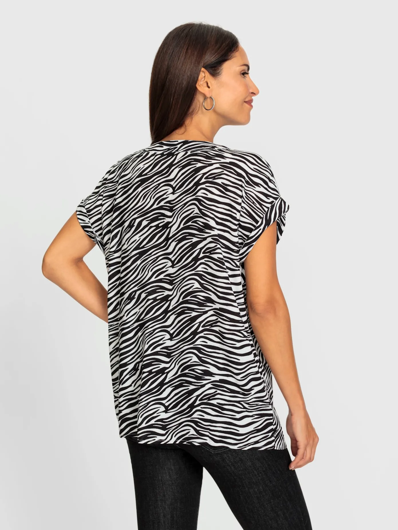 Chemisiers<Chemisier à enfiler pure viscose