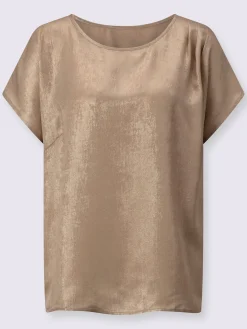 Creation L Chemisiers<Chemisier à enfiler revêtement métallique