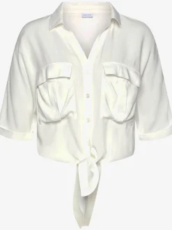 LASCANA Chemisiers<Chemisier à manches courtes tendance