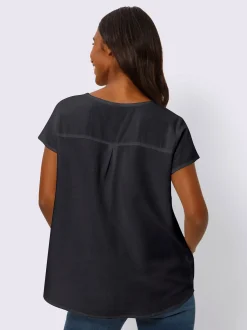 Best Connection Tenues De Cérémonie<Chemisier à manches courtes 55% lin