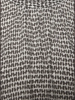 LASCANA Chemisiers<Chemisier à manches courtes chemisier imprimé avec petit col montant