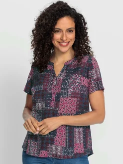 Chemisiers<Chemisier à manches courtes viscose (ecovero)