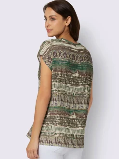 Chemisiers<Chemisier à manches courtes pure viscose