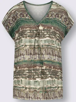 Chemisiers<Chemisier à manches courtes pure viscose