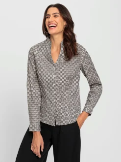 Chemisiers<Chemisier à manches longues qualité coton