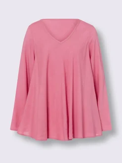 Linea Tesini Chemisiers<Chemisier à manches longues pure viscose