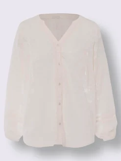 Linea Tesini Chemisiers<Chemisier à manches longues qualité tissée