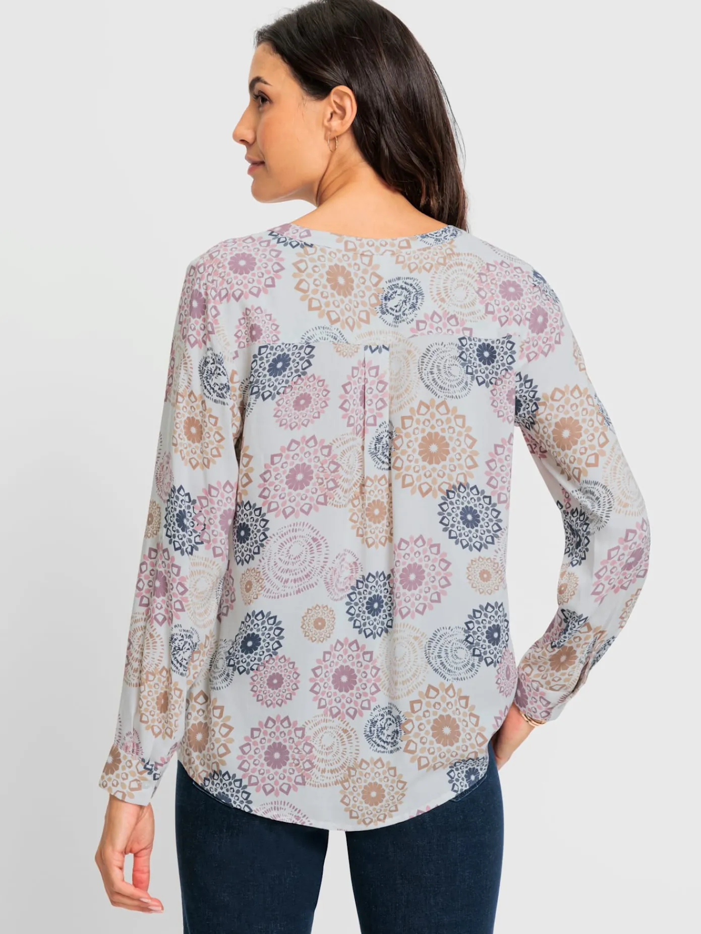 Chemisiers<Chemisier à manches longues viscose (ecovero)