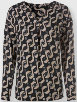 Rick Cardona Chemisiers<Chemisier à manches longues joli motif imprimé