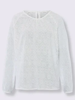 Linea Tesini Tenues De Cérémonie|Chemisiers<Chemisier à manches longues pur coton