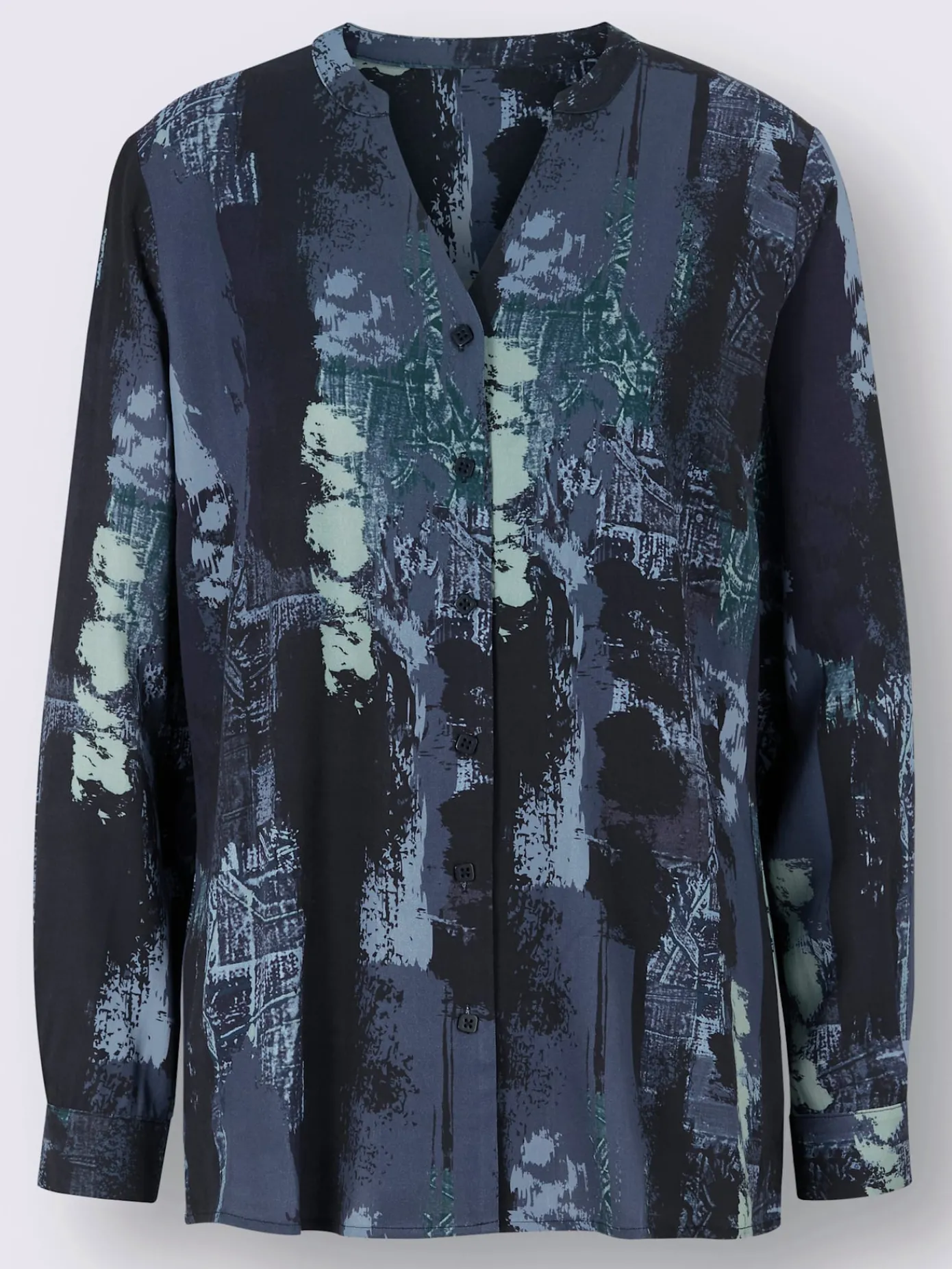 Creation L Chemisiers<Chemisier à manches longues pure viscose