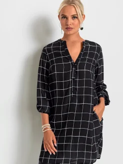 Chemisiers<Chemisier à manches longues coupe droite