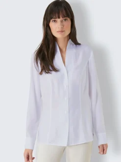 CREATION L PREMIUM Tenues De Cérémonie|Chemisiers<Chemisier à manches longues col montant tendance