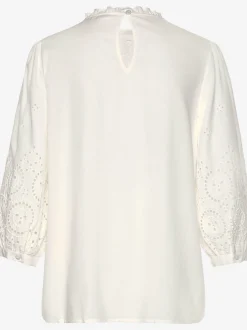 LASCANA Chemisiers<Chemisier avec broderie ajourée