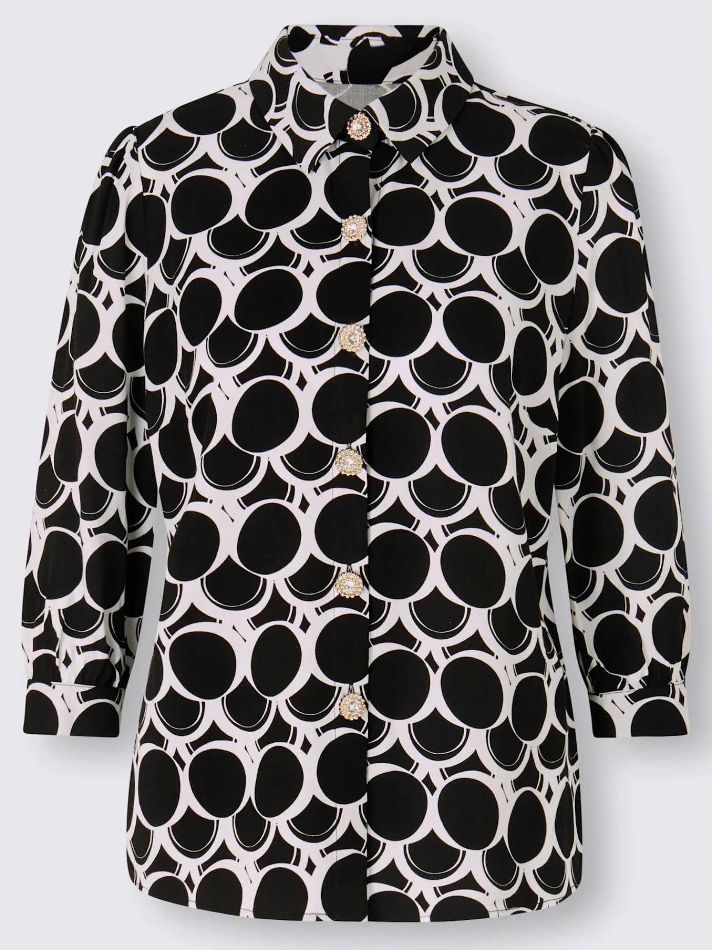 Ashley Brooke Chemisiers<Chemisier boutons décoratifs