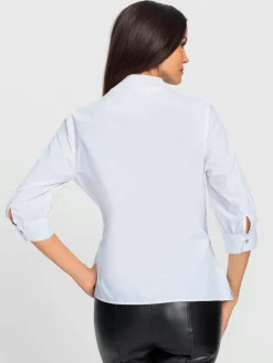 Ashley Brooke Chemisiers<Chemisier cache-cœur col corolle