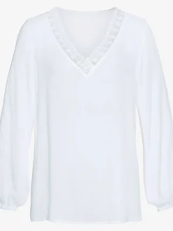 Vivance Chemisiers<Chemisier crêpé encolure en v