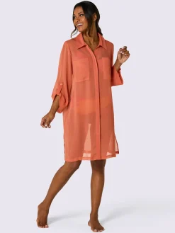 feel good Maillots De Bain<Chemisier de plage qualité mousseline fluide