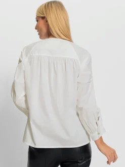 Rick Cardona Chemisiers<Chemisier en coton lien réglable aux manches